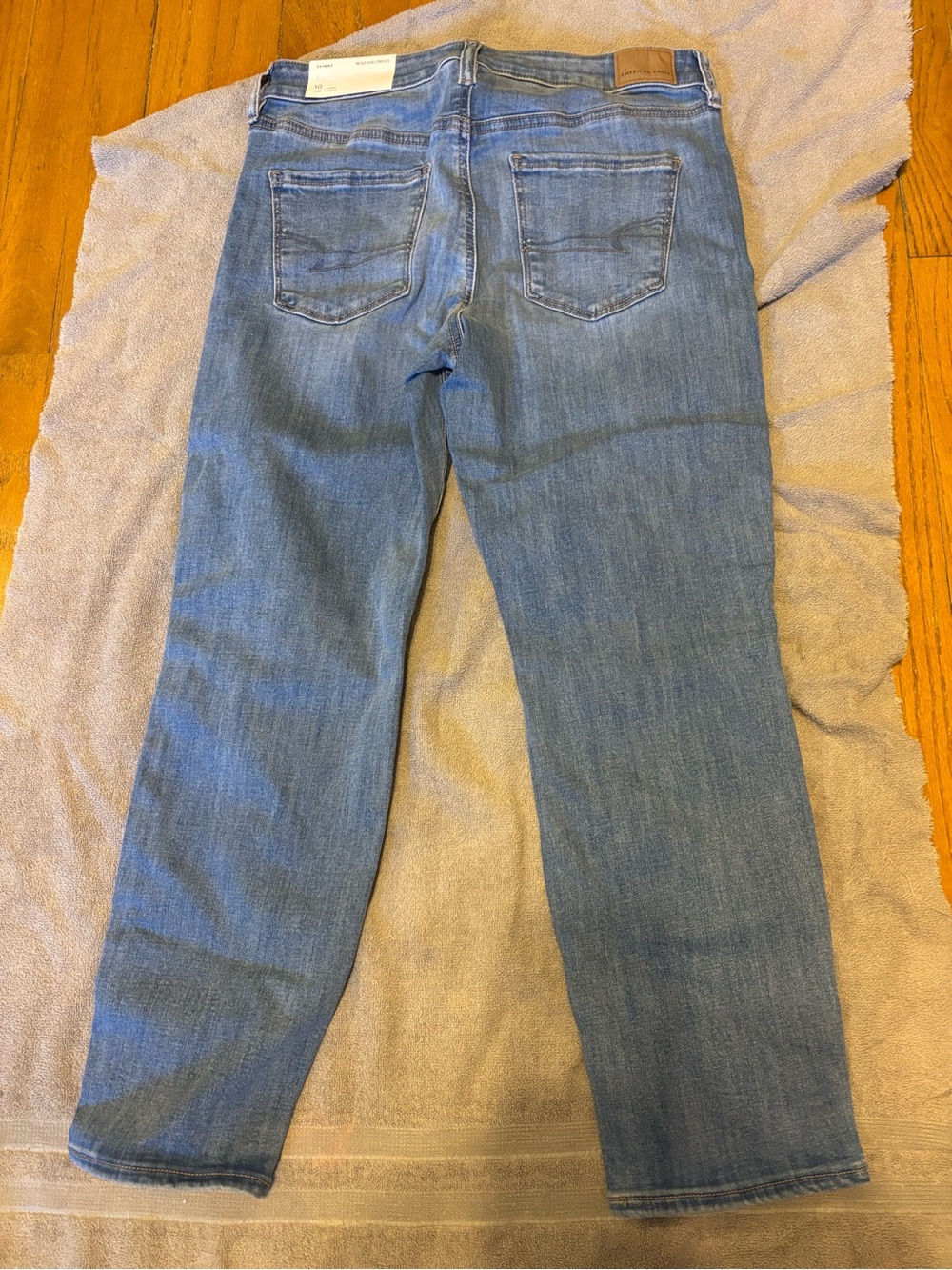 American Eagle Outfitters Light Blue Skinny Leg Jeans low rise